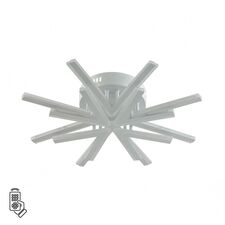 Lumion 47658; 8029/65CL Потолочный светильник LEDIO LN25 248 белый/белый, металл/акрил с ПДУ LED 65W 3000-6000К 220V ALBERTA