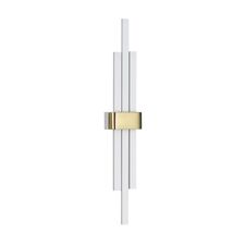 Lumion 46545; 5686/18WL Настенный светильник LEDIO LN23 350 золотой, белый LED 18W 3000K 1350Лм 220V TOVE