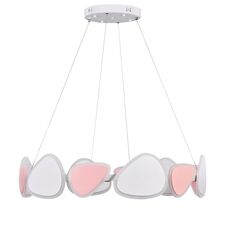 Lumion 45703; 5612/99L Люстра LEDIO LN23 154 белый, розовый LED диммир. с ДУ 116W 3000-6000К 9576Лм 220V