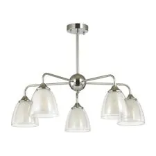 Lumion 45472; 5289/5C Люстра потолочная MODERNI LN23 хром E14 5*60W 220V TOBY