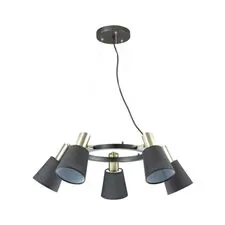 Lumion 39746; 3638/5 Люстра MODERNI LN19 182 черный E14 5*40W 220V MARCUS