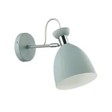 Lumion 39586; 3735/1W Бра MODERNI LN19 273 серый E27 1*60W 220V KIZZY