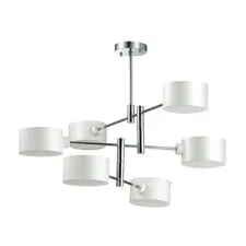 Lumion 39580; 3742/6C Люстра потолочная MODERNI LN19 124 хром E14 6*60W 220V ASHLEY
