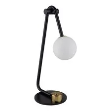 Lumion 46562; 6500/1T Настольная лампа MODERNI LN23 чёрный, бронза G9 5W 220V DEXTER