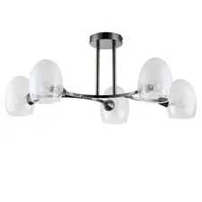 Lumion 46812; 6513/5C Люстра потолочная MODERNI LN23 117 чёрный E14 5*40W 220V KENDALL