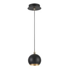 Lumion 38928; 3635/1 Подвес MODERNI LN18 черный с бронзой G9 40W 220V NERUNI