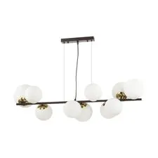 Lumion 46794; 6508/10 Люстра MODERNI LN23 105 чёрный, белый, бронза E14 10*40W 220V MELONA