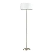 Lumion 39699; 3745/2F Торшер MODERNI LN19 128 никель/белый, металл/текстиль E27 2*60W 220V NIKKI