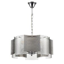 Lumion 47612; 6594/5 Люстра подвесная MODERNI LN25 148 хром/тонированное стекло, металл/стекло E14 5*40W 220V DANDY