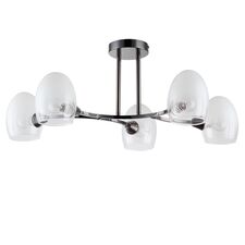 Lumion 46812; 6513/5C Люстра потолочная MODERNI LN23 117 чёрный E14 5*40W 220V KENDALL