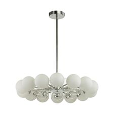 Lumion 46926; 6550/14C Люстра потолочная MODERNI LN23 хром G9 14*25W 220V MARLENE