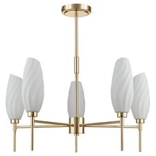 Lumion 46846; 6518/5C Люстра потолочная MODERNI LN23 169 золотой G9 5*40W 220V SHIVON