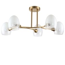 Lumion 46815; 6514/5C Люстра потолочная MODERNI LN23 117 латунь E14 5*40W 220V KENDALL
