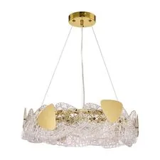 Lumion 1031892; 6582/6 Люстра подвесная NEOCLASSI LN25 50 золотой/прозрачный, золотой металл/стекло, металл E14 6*40W 220V QUEENY
