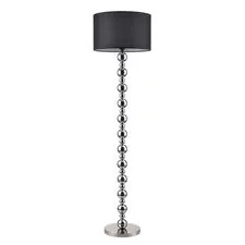 Lumion 47749; 8079/1F Торшер NEOCLASSI LN25 369 хром/черный металл/текстиль E27 1*60W 220V NAVILA