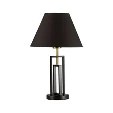 Lumion 45502; 5290/1T Настольная лампа NEOCLASSI LN23 черный, латунь лампа E27 1*60W 220V FLETCHER