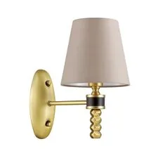Lumion 42222; 4429/1W Бра NEOCLASSI LN20 70 античная латунь, бежевый E14 1*40W 220V MONTANA