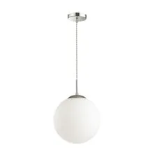 Lumion 43615; 4543/1 Подвес SUSPENTIONI LN21 329 хром, белый E27 60W L провода 1500мм 220V SUMMER