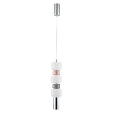 Lumion 46571; 6505/1A Подвес SUSPENTIONI LN23 303 хром, розовый, белый GU10 50W 220V VERONA