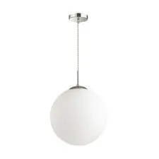 Lumion 43616; 4543/1A Подвес SUSPENTIONI LN21 329 хром, белый E27 60W L провода 1500мм 220V SUMMER