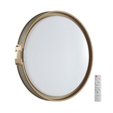 SONEX 47020; 7654/EL COLOR SN 132 Светильник пластик / серый / золотой LED 70Вт 3000-6000К D505 IP43 пульт ДУ FAVEMO GREY
