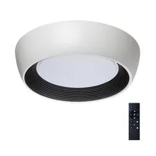 SONEX 1027580; 7715/54L AVRA LED SN 051 Светильник металл / акрил / белый / черный LED 54Вт 3000-6500К D500 IP20 пульт ДУ CRONUS
