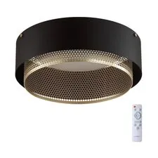 SONEX 46674; 7692/48L AVRA LED SN 053 Светильник металл / акрил / белый / черный / шампань LED 48Вт 3000-6000K D410 IP20 пульт ДУ ANTEY