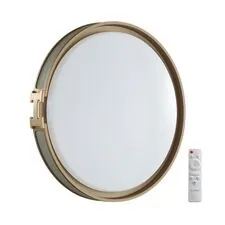 SONEX 47020; 7654/EL COLOR SN 132 Светильник пластик / серый / золотой LED 70Вт 3000-6000К D505 IP43 пульт ДУ FAVEMO GREY