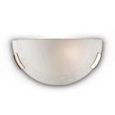 SONEX 2379; 061 GLASSI SN 228 Бра стекло / белое E27 1*100Вт 300х160 GRECA