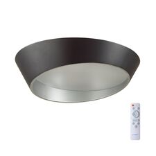 SONEX 46678; 7694/60L AVRA LED SN 048 Светильник металл / акрил / белый / черный / серебристый LED 60Вт 3000-6000K D500 IP20 пульт ДУ APEX