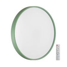 SONEX 47765; 7743/EL COLOR SN 127 Светильник светодиодный потолочный пластик / белый / зеленый LED 70Вт 3000-6000К D480 IP43 пульт ДУ MAVIC