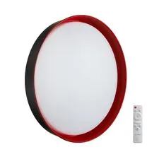 SONEX 1018954; 7710/EL COLOR SN 157 Светильник пластик / белый / красный LED 70Вт 3000-6000К D510 IP43 пульт ДУ TUNA RED