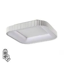 SONEX 48662; 7767/56L AVRA LED SN 039 Светильник металл / белый LED 56Вт+14Вт 3000-6000K 500х500 IP43 пульт ДУ+подсветка SHARMEL