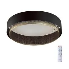 SONEX 46675; 7692/80L AVRA LED SN 053 Светильник металл / акрил / белый / черный / шампань LED 80Вт 3000-6000K D610 IP20 пульт ДУ ANTEY