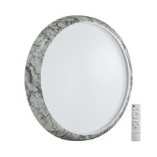 SONEX 47003; 7638/EL COLOR SN 137 Светильник пластик / белый мрамор LED 70Вт 3000-6000K D510 IP43 пульт ДУ MRAMO WHITE