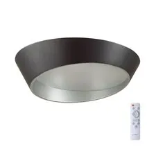 SONEX 46678; 7694/60L AVRA LED SN 048 Светильник металл / акрил / белый / черный / серебристый LED 60Вт 3000-6000K D500 IP20 пульт ДУ APEX