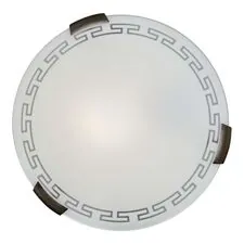 SONEX 36226; 161/K GLASSI SN 228 Светильник стекло / белое E27 2*60Вт D300 GRECA