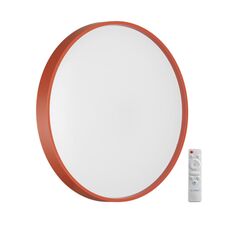 SONEX 47766; 7744/EL COLOR SN 127 Светильник светодиодный потолочный пластик / белый / красный LED 70Вт 3000-6000К D480 IP43 пульт ДУ MAVIC