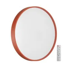 SONEX 47766; 7744/EL COLOR SN 127 Светильник светодиодный потолочный пластик / белый / красный LED 70Вт 3000-6000К D480 IP43 пульт ДУ MAVIC