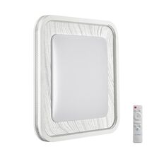 SONEX 47013; 7682/EL COLOR SN 164 Светильник пластик / серый под дерево LED 70Вт 3000-6000K 507х507 IP43 пульт ДУ MAVI WOOD