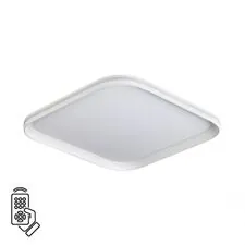 SONEX 48342; 7750/72L MITRA LED SN 102 Светильник металл / PMMA / белый LED 72Вт 3000-6000К 396х396 IP20 пульт ДУ BETA
