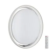 SONEX 45286; 7697/DL MARON SN 147 Светильник пластик / белый / прозрачный LED 48Вт 3000-6000K D455 IP43 пульт ДУ HANI