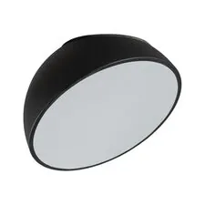 SONEX 46630; 7658/35L MITRA LED SN 084 Светильник пластик / белый / черный LED 35Вт 4000K D300 IP20 PLUTO BLACK