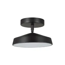 SONEX 46625; 7656/12L MITRA LED SN 083 Светильник пластик / белый / черный LED 12Вт 4000K D200 IP20 MIRA BLACK