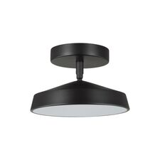 SONEX 46625; 7656/12L MITRA LED SN 083 Светильник пластик / белый / черный LED 12Вт 4000K D200 IP20 MIRA BLACK