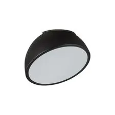 SONEX 46629; 7658/11L MITRA LED SN 084 Светильник пластик / белый / черный LED 11Вт 4000K D200 IP20 PLUTO BLACK