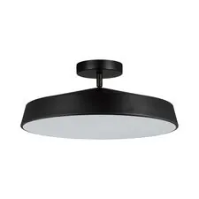SONEX 46626; 7656/48L MITRA LED SN 083 Светильник пластик / белый / черный LED 48Вт 4000K D400 IP20 MIRA BLACK