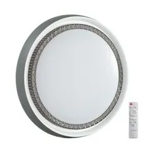 SONEX 47035; 7644/EL PALE SN 186 Светильник пластик / белый / серый LED 70Вт 3000-6000К D520 IP43 пульт ДУ RAHIG
