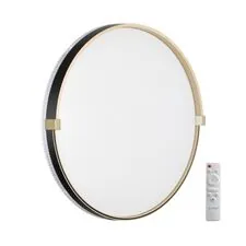 SONEX 46891; 7647/EL PALE SN 189 Светильник пластик / черный / золотой LED 70Вт 3000-6000К D490 IP43 пульт ДУ OLIDI BLACK