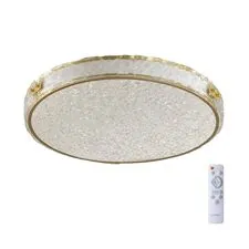 SONEX 1026920; 7722/100L PIKO LED SN 020 Светильник металл / пластик / стекло / белый / золотой LED 100Вт 3000-6000K D600 IP20 пульт ДУ FELICE